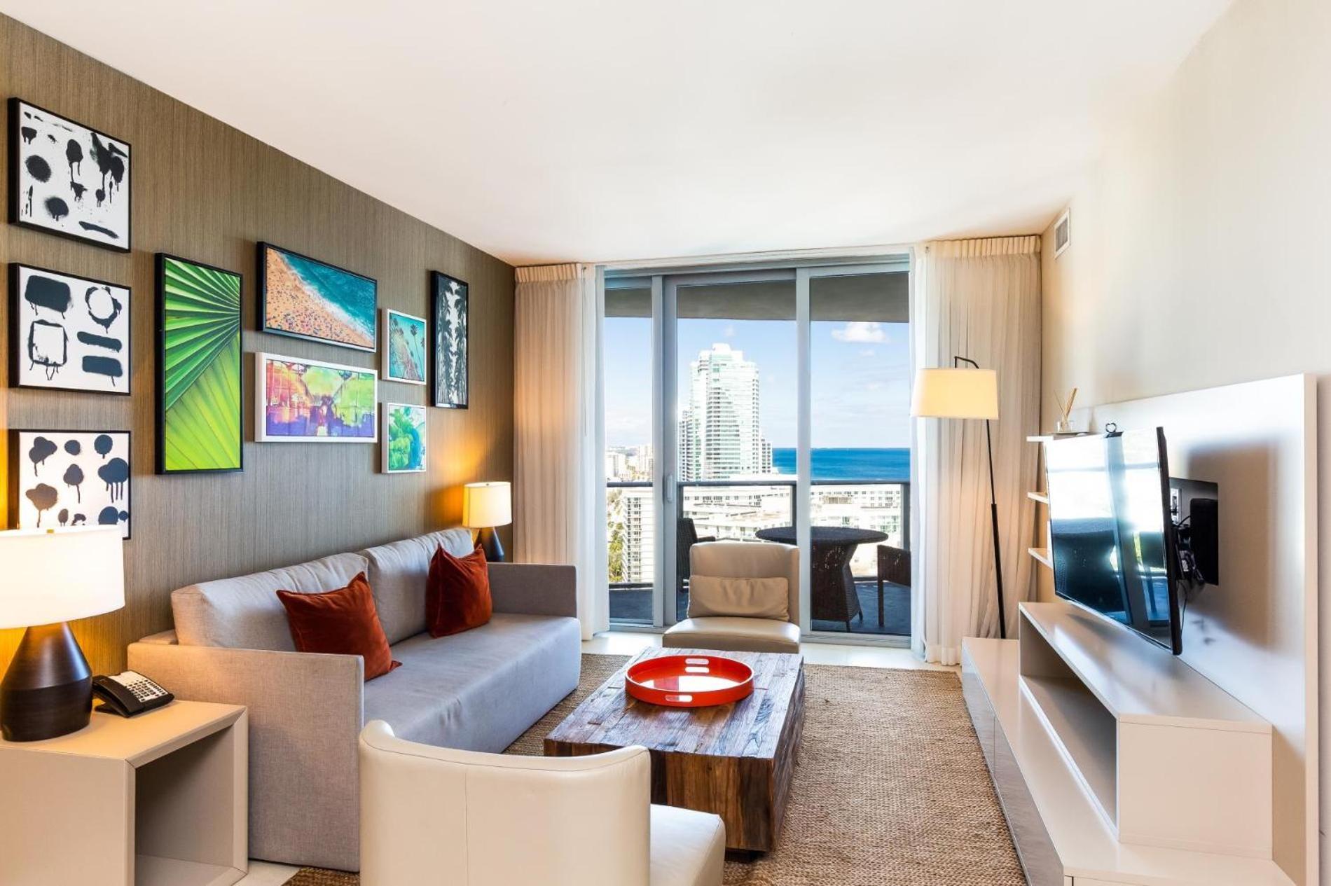 Ocean View 1 Bed On The Beach 19Th Floor Hollywood Hallandale Beach Εξωτερικό φωτογραφία